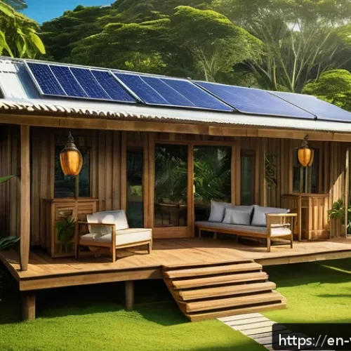 Home 30 바누아투 숙박 팁 - A cozy eco-lodge nestled in a lush tropical forest on a quiet island in Vanuatu, featuring rustic wo...